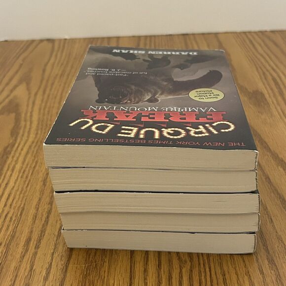 Cirque Du Freak Series Paperbooks by Darren Shan #4 5 7 8 and 11 - Lot Of 5 - Picture 14 of 16
